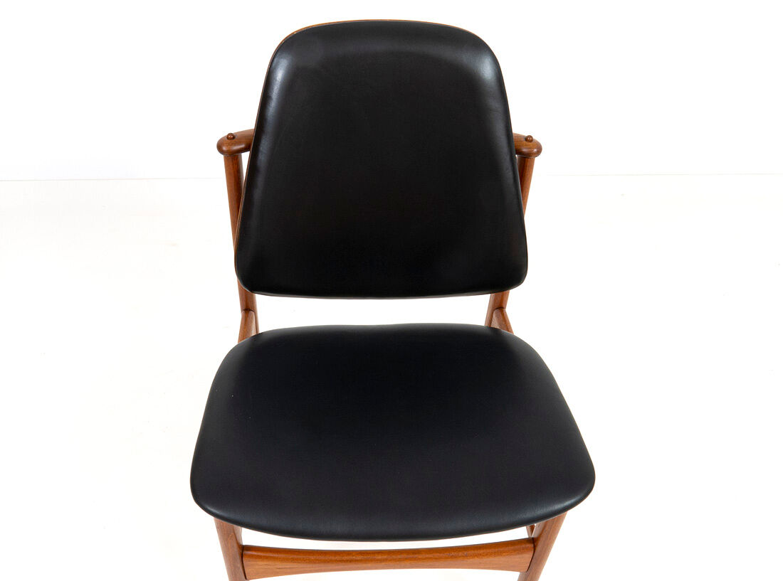 Danish teak chair designed by Arne Hovmand-Olsen for Jutex