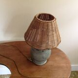 Lamp in reeds