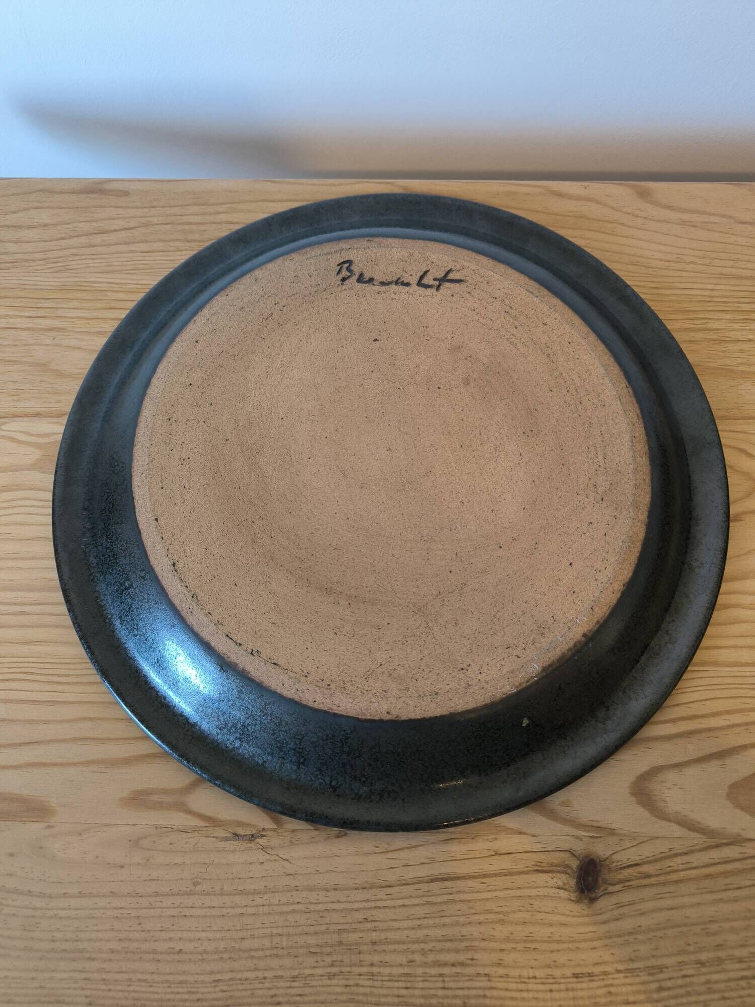 Plat rond céramique