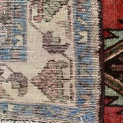 Ancient Persian mazlaghan carpet 126x198 cm