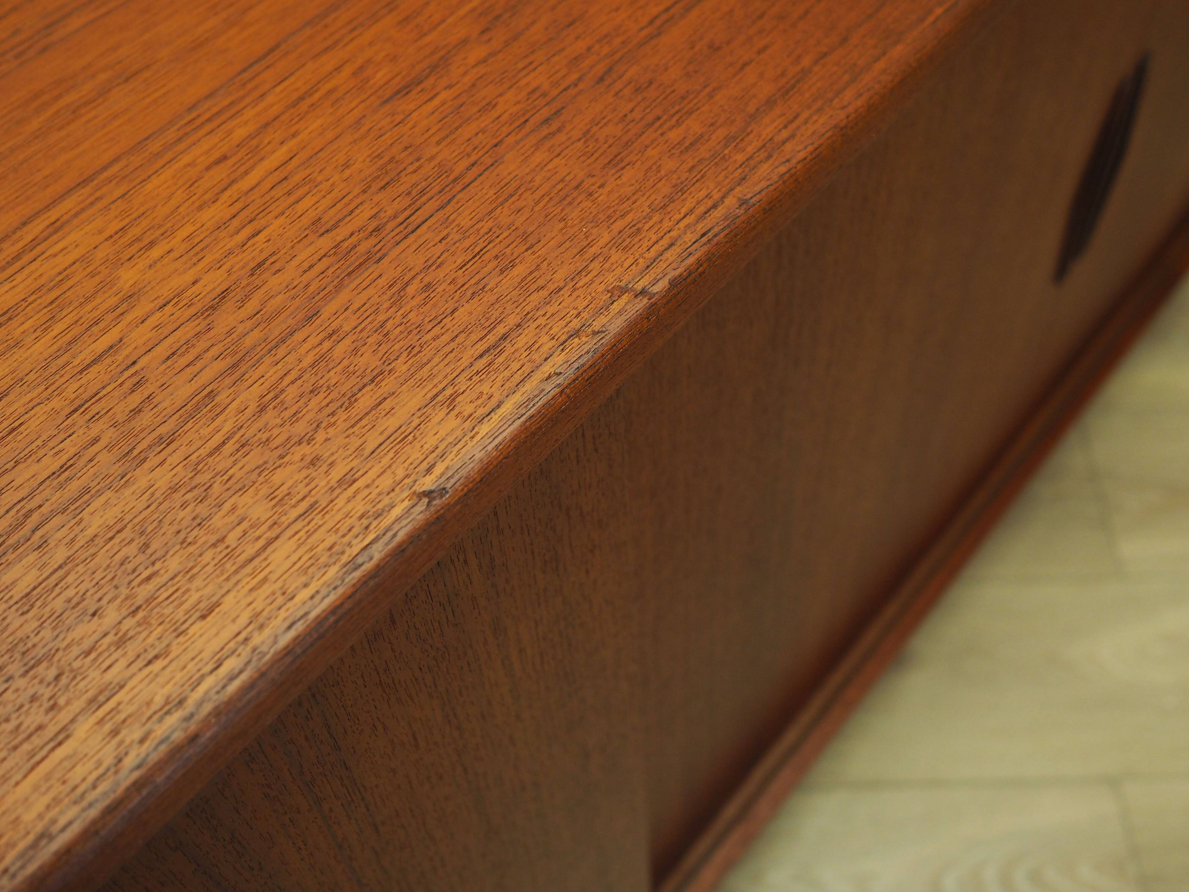 Teak sideboard, Danish design, 1970s, production: Denmark