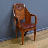 Set of 6 Rosewood Armchairs, Art Deco – 1910