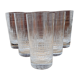 Set 6 glasses a orangeadz Baccarat Nancy