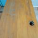 Bureau d’écolier vintage en bois et métal - Bureau double