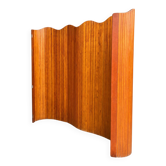 Grand paravent Manufrance Saint-Étienne en bois – années 1950/60 – 250 cm