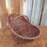 Wicker fruit basket