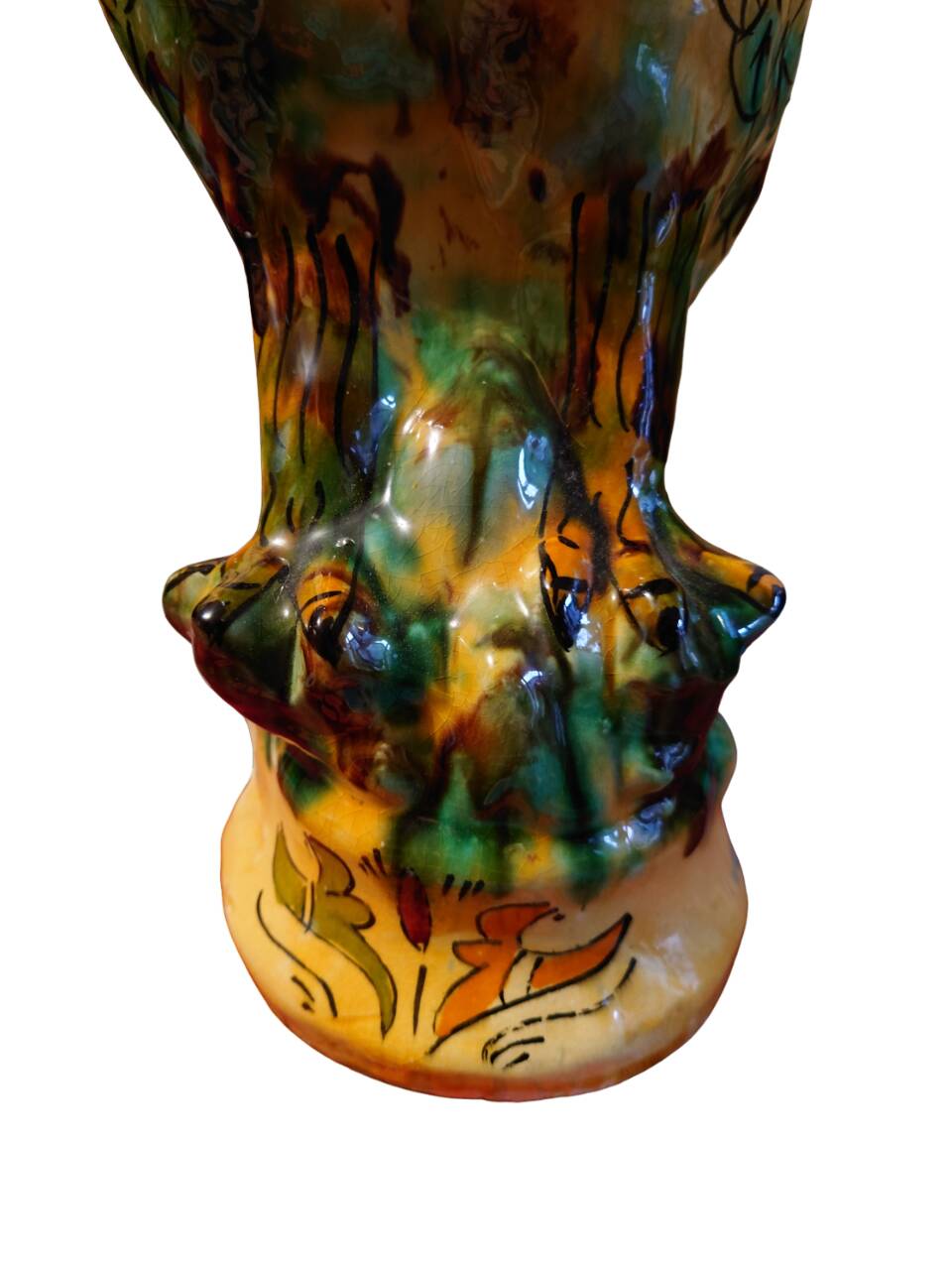 colorful ceramic eagle Mexico