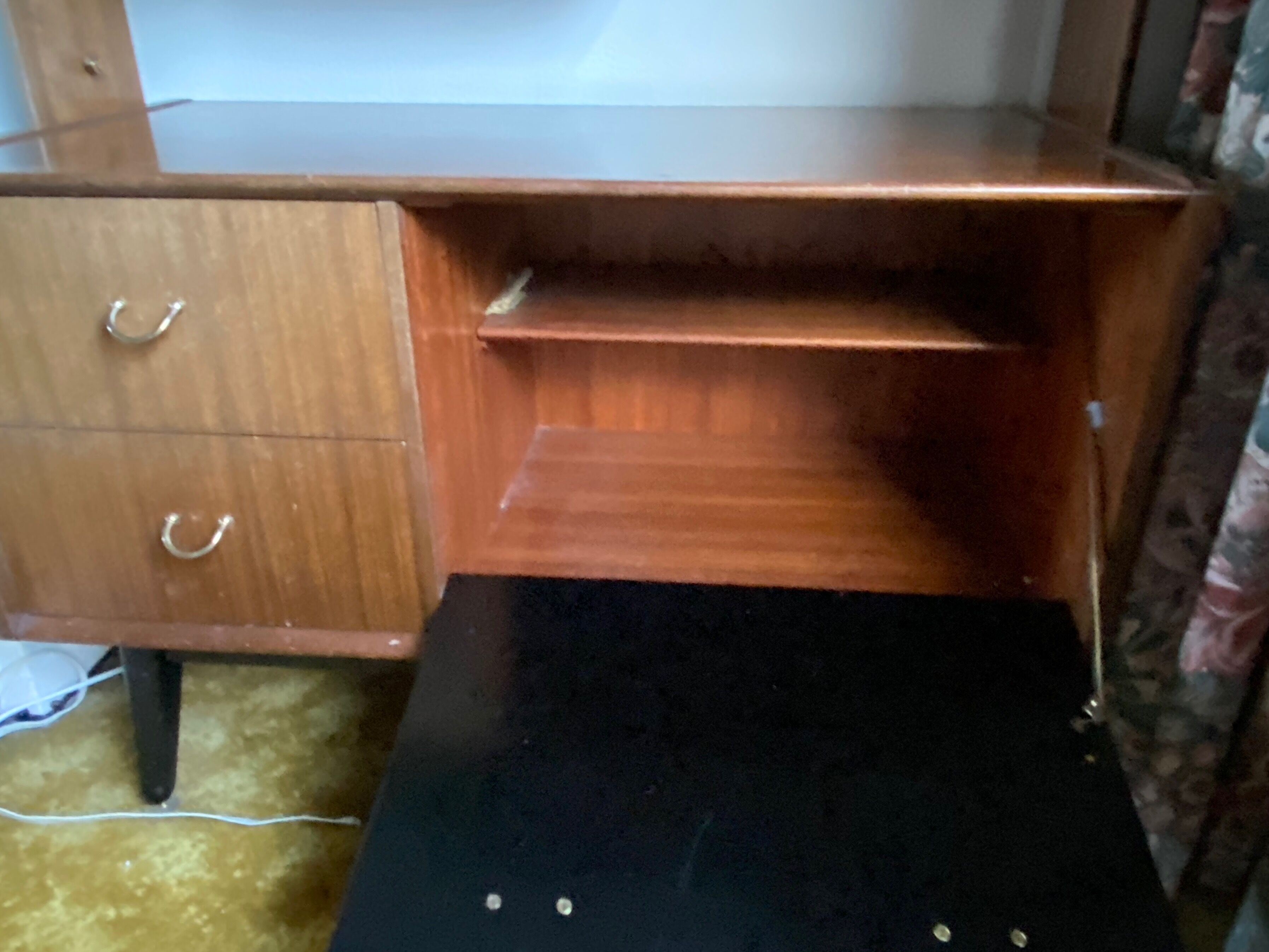 E. gomme for g-plan highboard shelving room divider