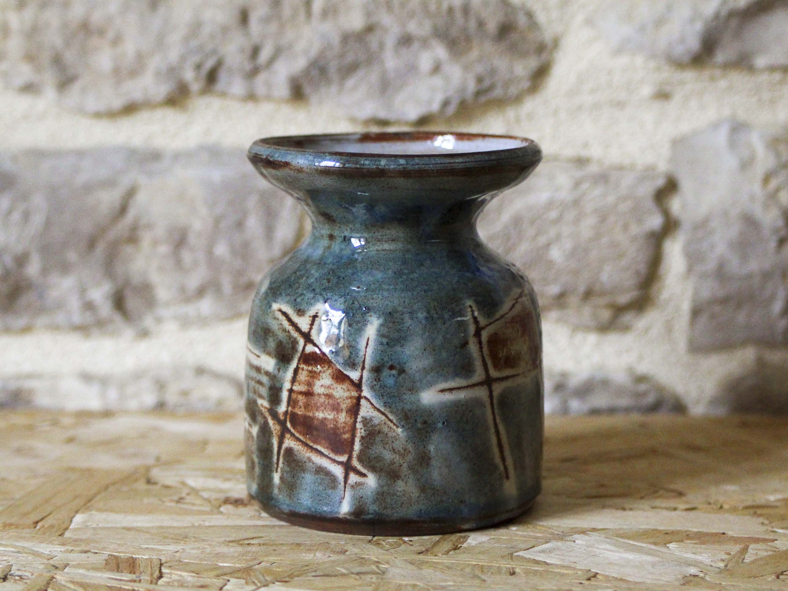 Esther Chureau glazed ceramic vase