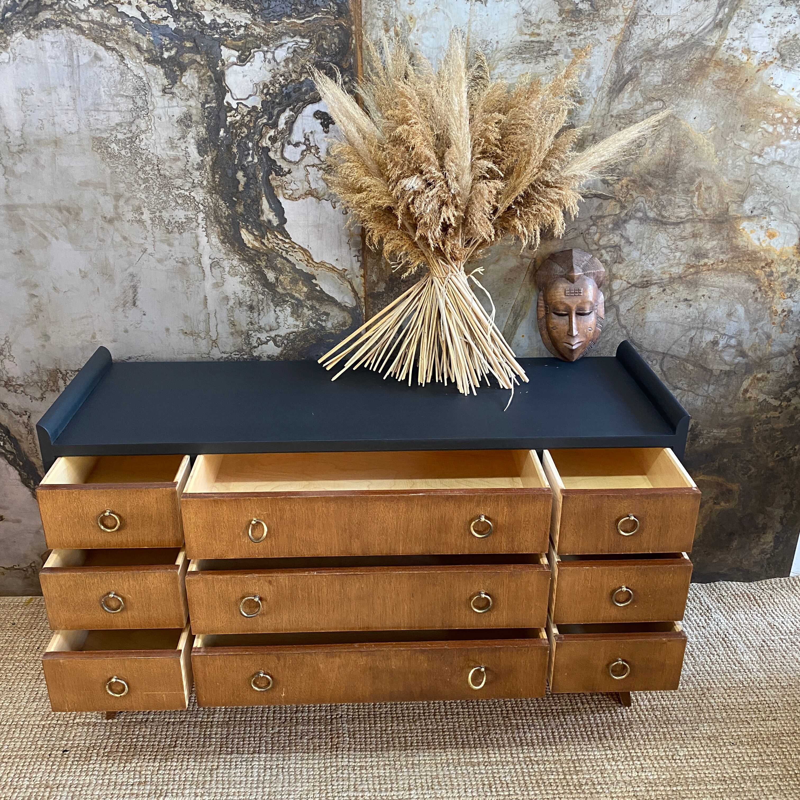 Chest of drawers feet boat