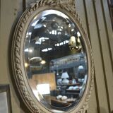 Oval mirror style Louis XVI 63x100cm