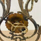 Large vintage Italian baroque wall light