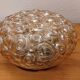 Helena Tynell smoked glass ceiling light - snail model 60/70