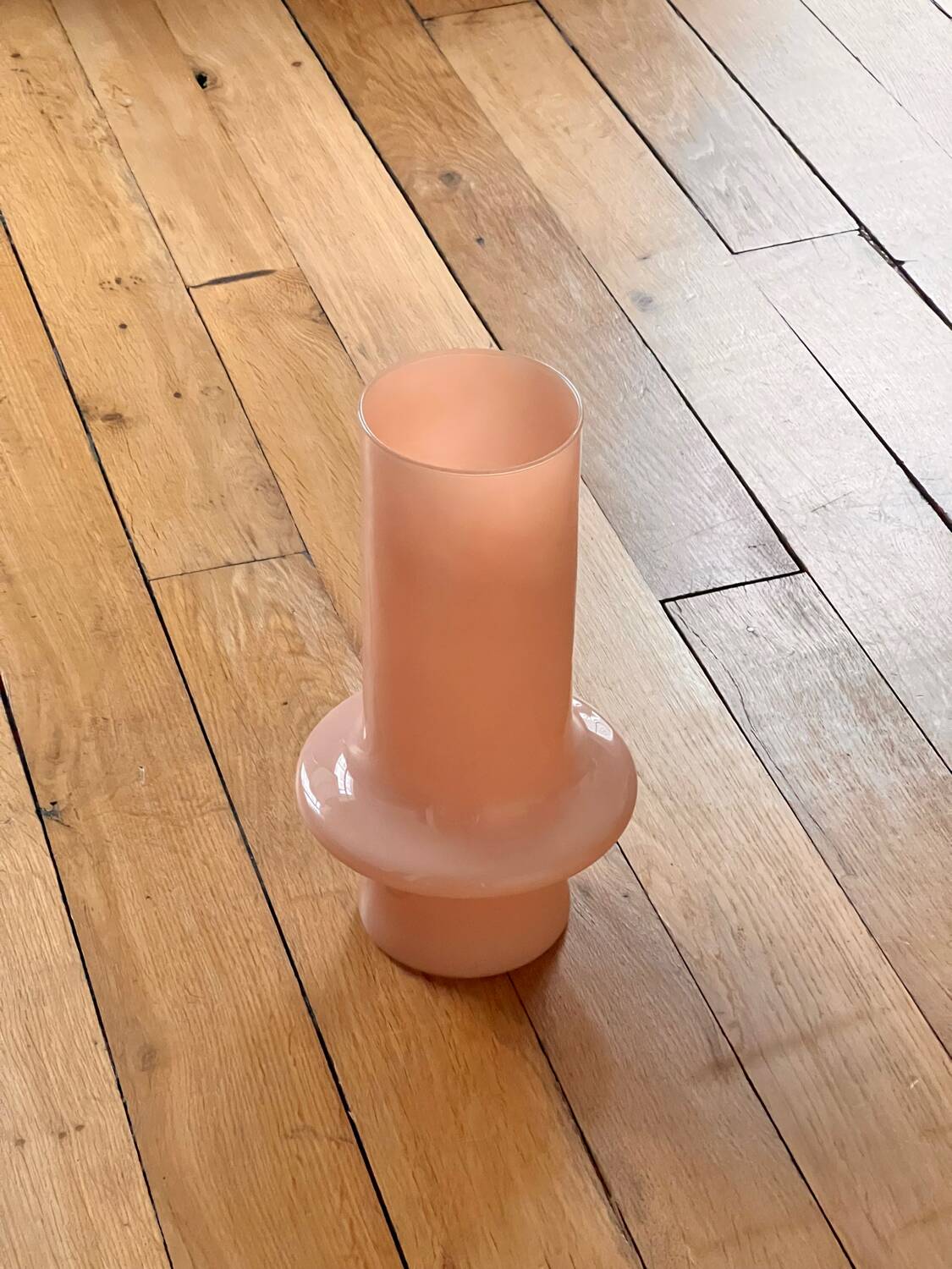 Vase scandinave rose