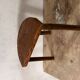 Tabouret de ferme tripode
