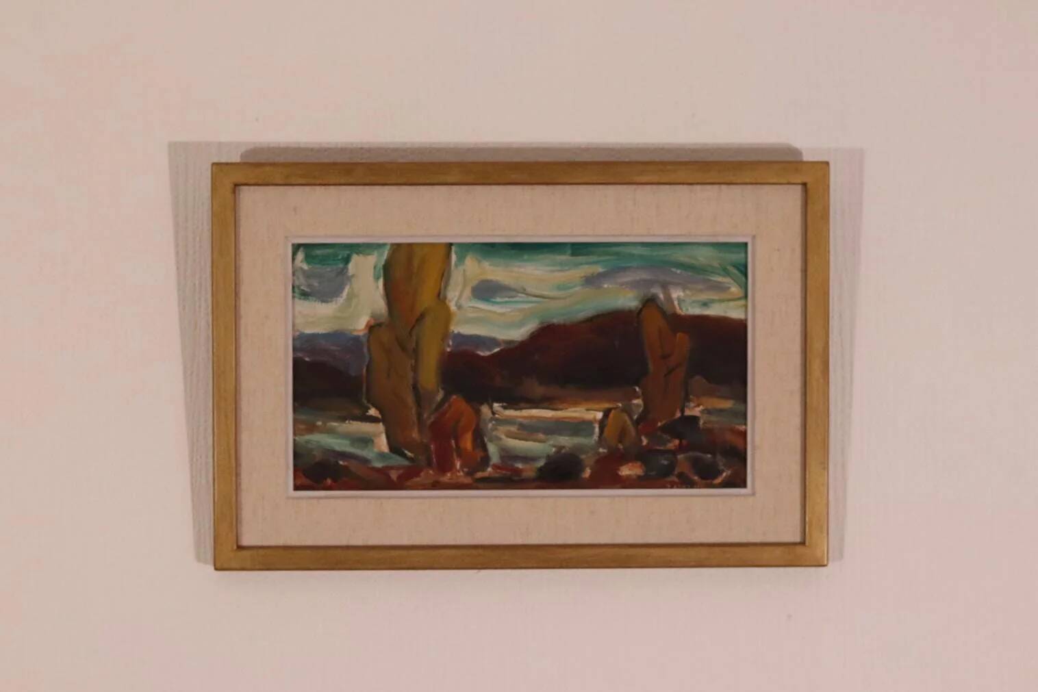 Au bord de la rivière par P.O. Zachrisson