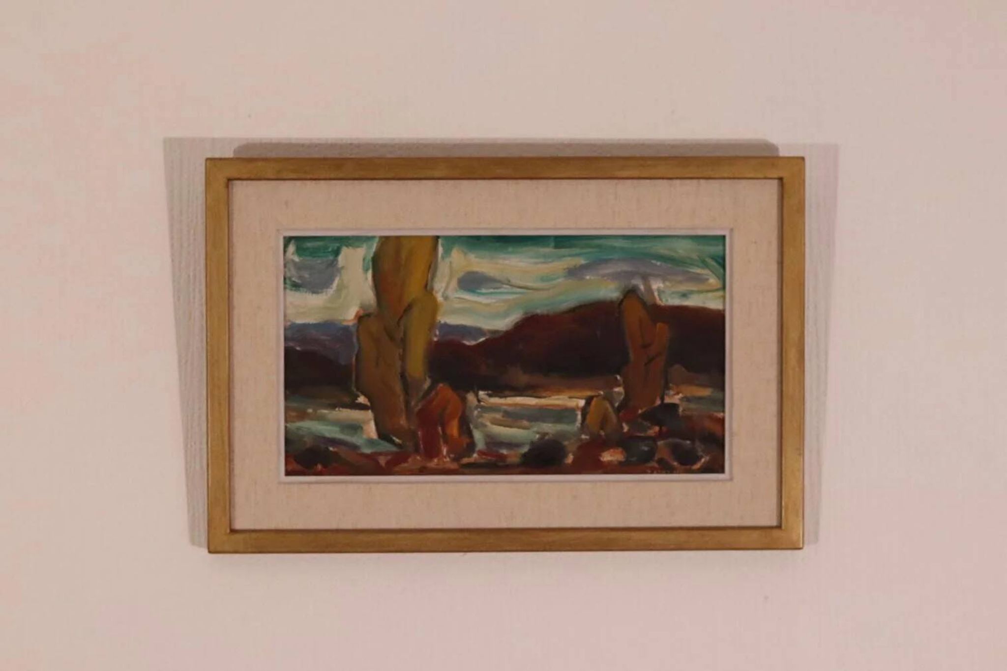 Au bord de la rivière par P.O. Zachrisson
