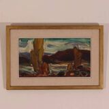 Au bord de la rivière par P.O. Zachrisson