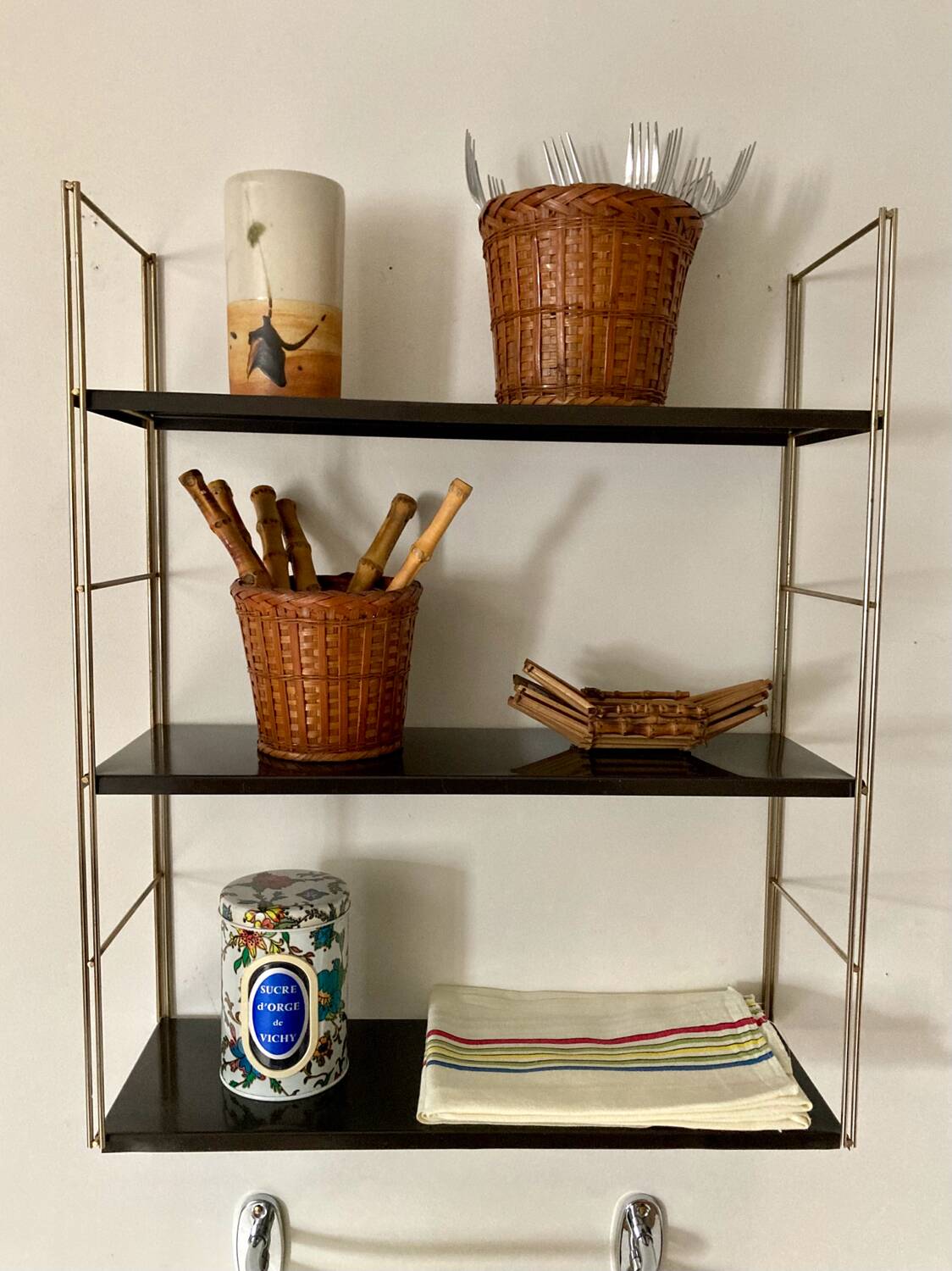 Metal shelves 60