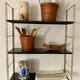 Metal shelves 60