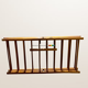 Vintage folding wooden children's playpen, 1950.