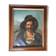 "Spanish beggar with bowl" oil on canvas 19th century