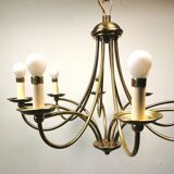 Brass chandelier 70/80
