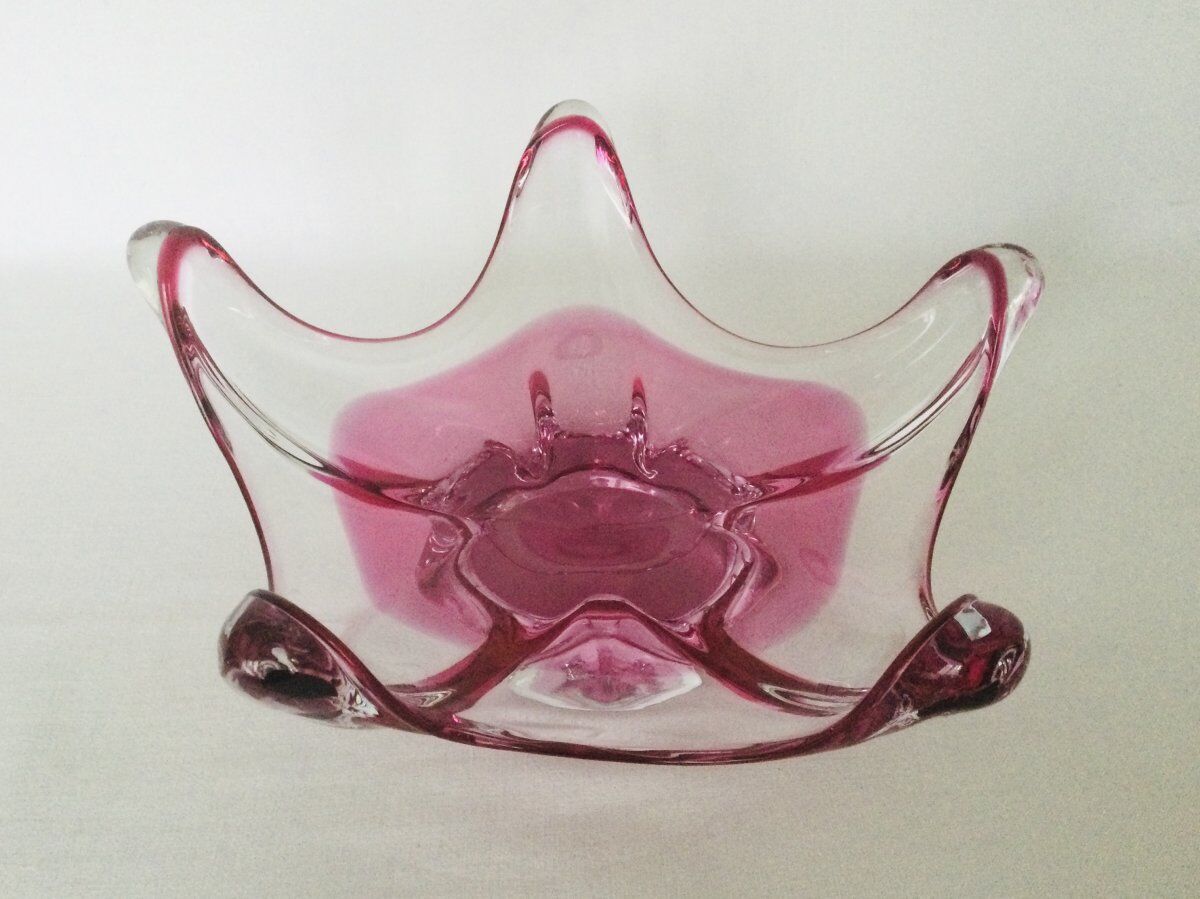 Pink crystal cut