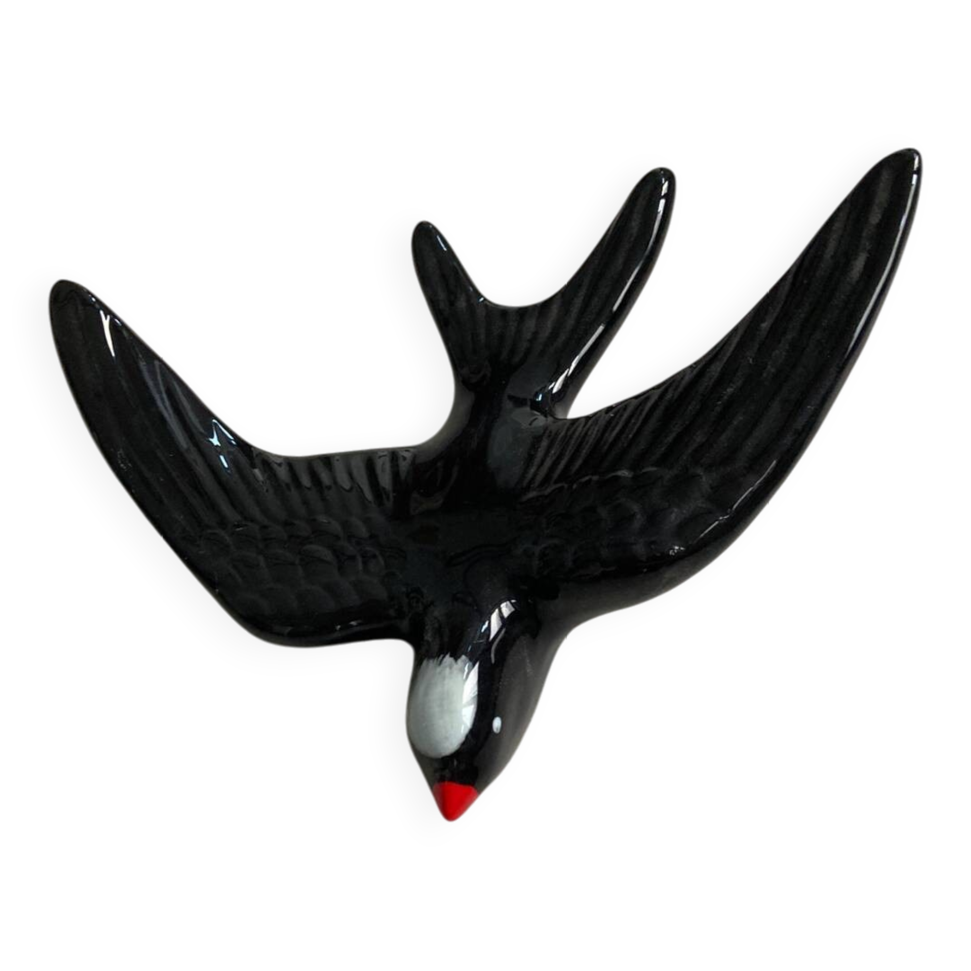 Vintage ceramic swallow L17cm