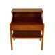 Teak and beech bedside table, Sweden, 1960