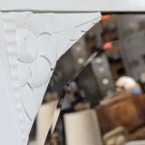 Large beveled art deco mirror