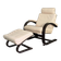 Fauteuil Nelo et son repose-pieds en cuir, åke Fribyter pour Roche Bobois, vers 1980