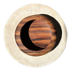 Bowl or monoxyl teak cut d:25.5