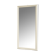 Mirror frame in white painted wood, Giuseppe Restelli Cristani, 1970s, , 119x60 cm