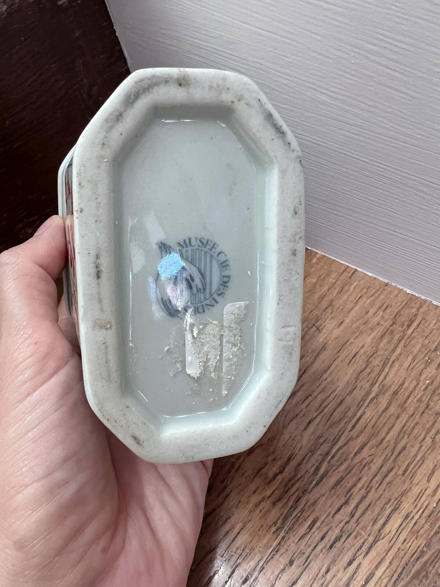 Bottle vase Asian porcelain ceramic