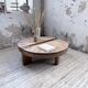 Table basse Roger Capron « grain de café »