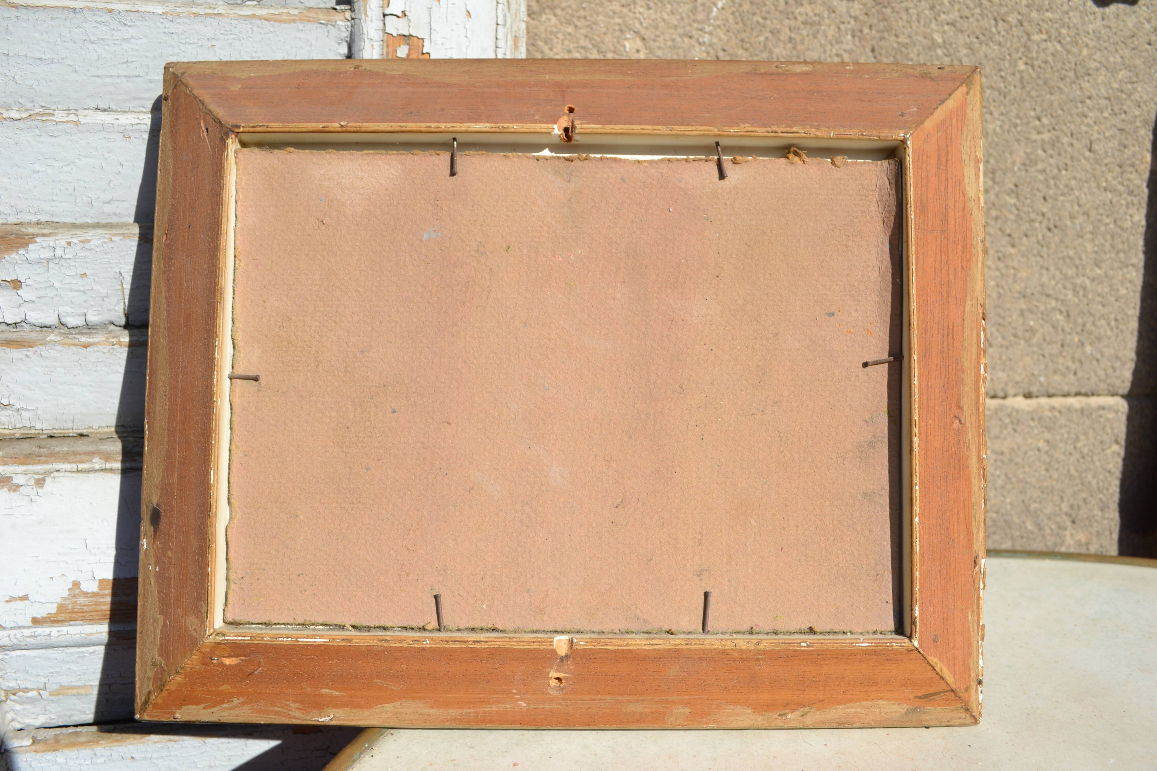 Fortuné Car (1905-1970) painting of a Provençal landscape, oil on canvas.