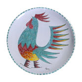 Assiette Coq Vintage