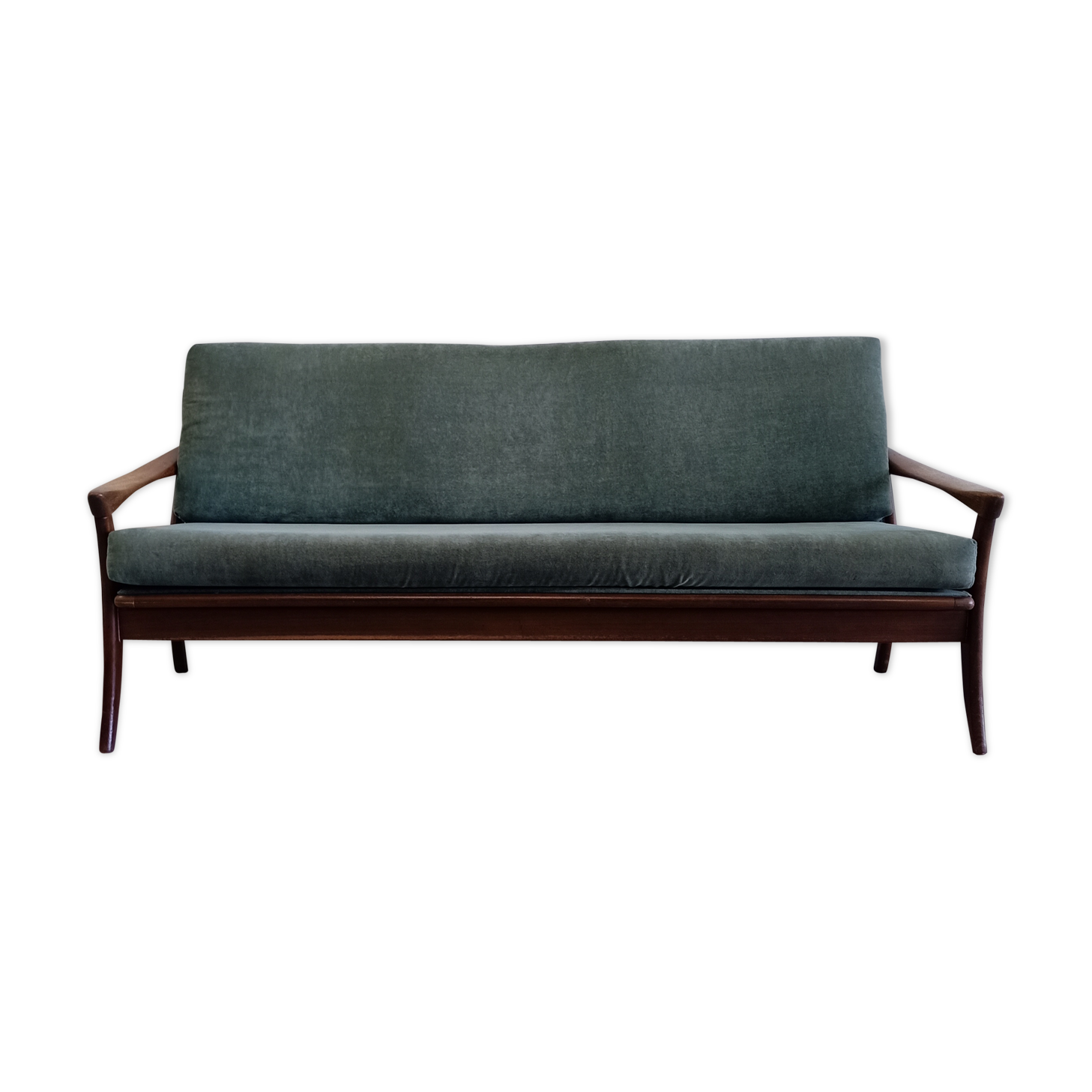 Teak Dutch design sofa by de Ster, 1960