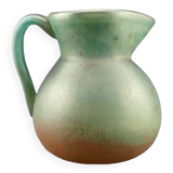 Glass paste pitcher signed De Feure for Daum