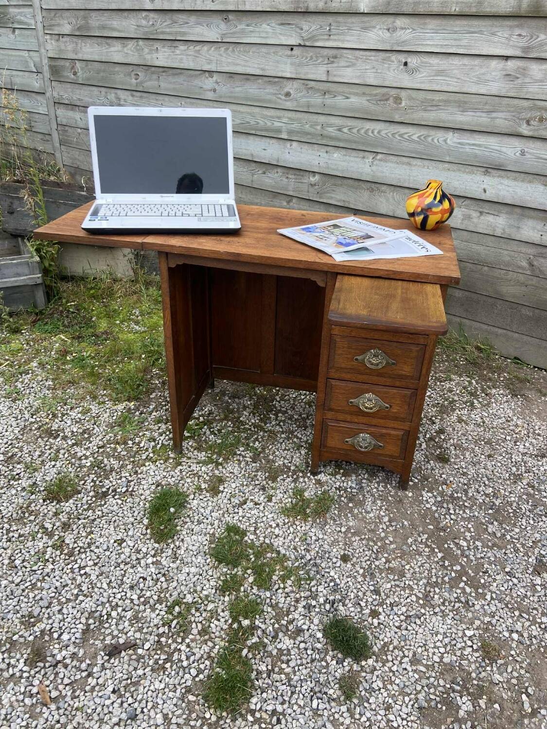 Wooden children's desk