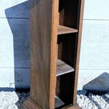 column / pedestal base solid oak 112 cm