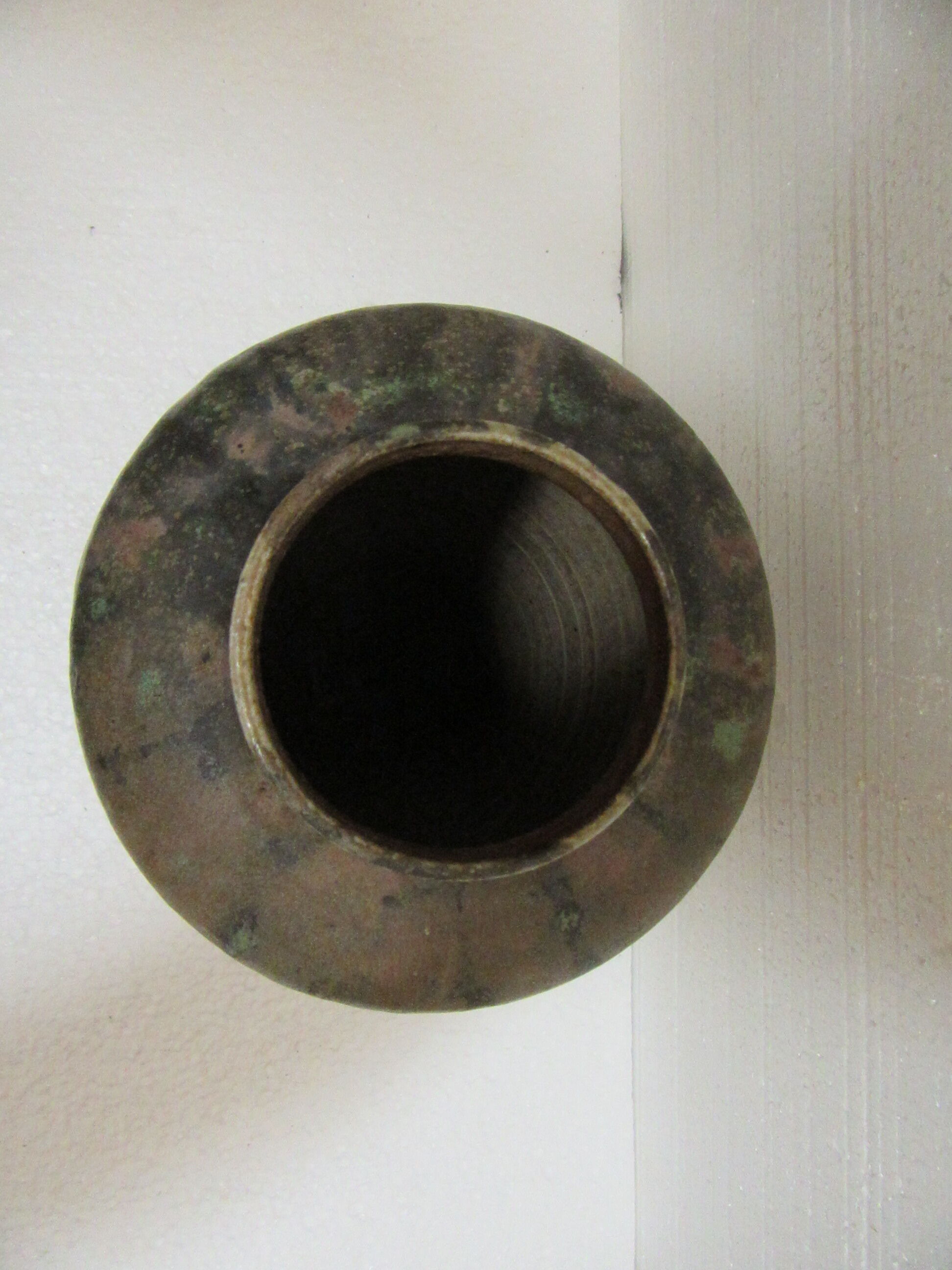 Vase Grebert céramique du beauvaisie signé c Grebert