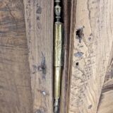 Hand-carved French rustic wardrobe