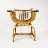 Fauteuil en bambou, Allemagne, années 1950
