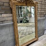 Large antique mirror in Louis XV style