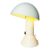 Model 685 ‘Elmetto’ Table Lamp In White Abs By Elio Martinelli For Martinelli Luce, Italy 1970S