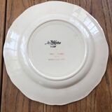 10 flower plates Sarreguemines Lyon