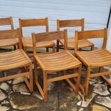 André Sornay sled chairs
