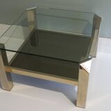 Belgochrom coffee table, Belgium 1970s